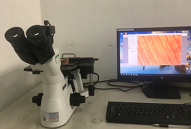 Microscopio metallografico