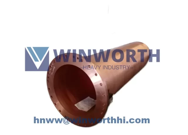 Crogioli in rame raffreddati ad acqua per forni di fusione sottovuoto - Winworth Heavy Industry