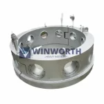 Anillos de presión para electrodos de hornos de arco sumergido