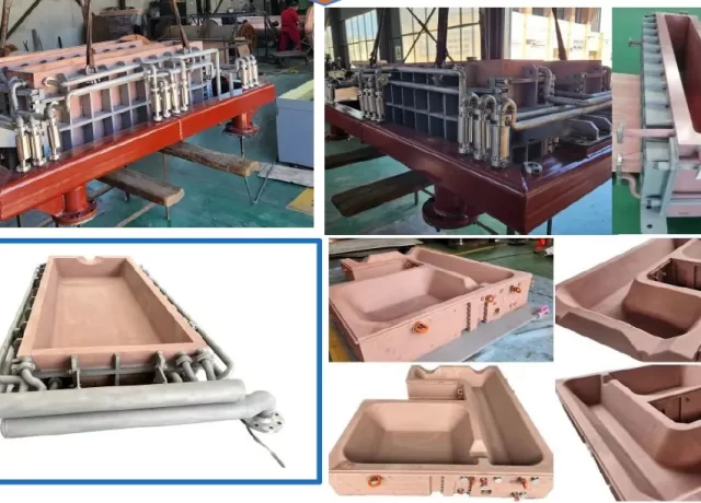 Moldes de cobre refrigerados por agua para hornos de haz de electrones - Winworth Heavy Industry